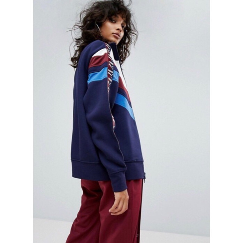 Fenty Blocked Track Logo Trim Jacket